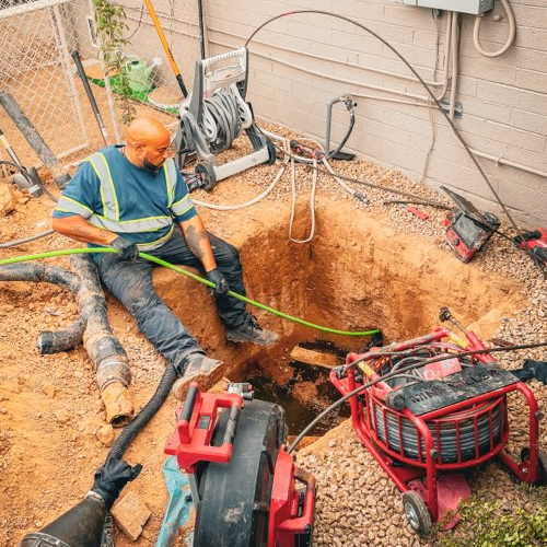 Sewer hydrojetting in Phoenix