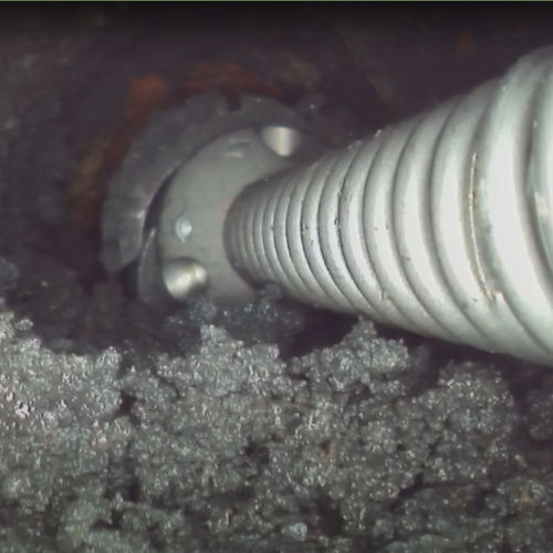 Cast iron sewer line descaling in Phoenix